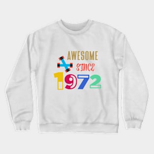 52nd birthday gift Crewneck Sweatshirt